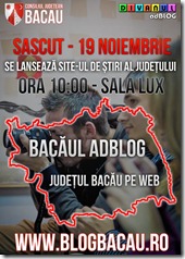 afis lansare sascut 
