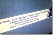 inscriptie in autobuz