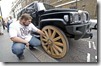 Hummer H3 cu roti din lemn (4)