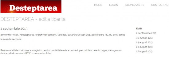 Desteptarea