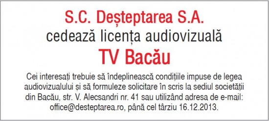 TV Bacau