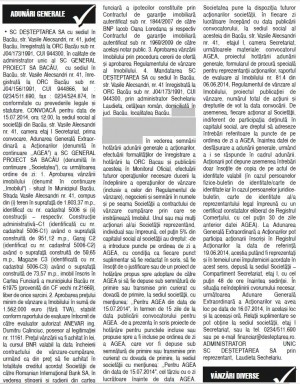 Desteptarea vanzare