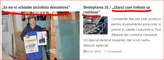 Desteptarea isi canta prohodul