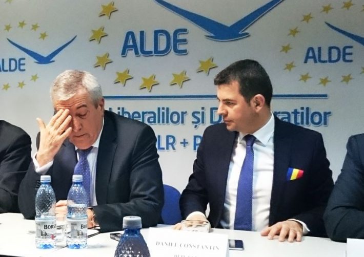 Călin Popescu Tăriceanu și Daniel Constantin