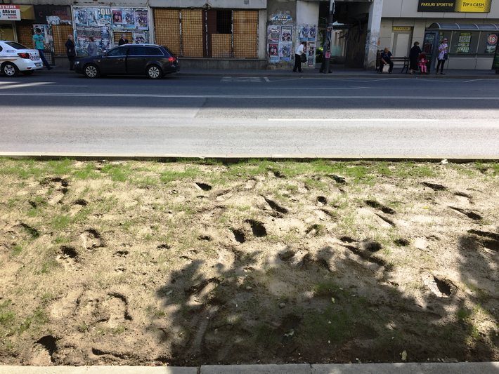 Trecătorii din zona Orizont au deja pietonal cât cuprinde
